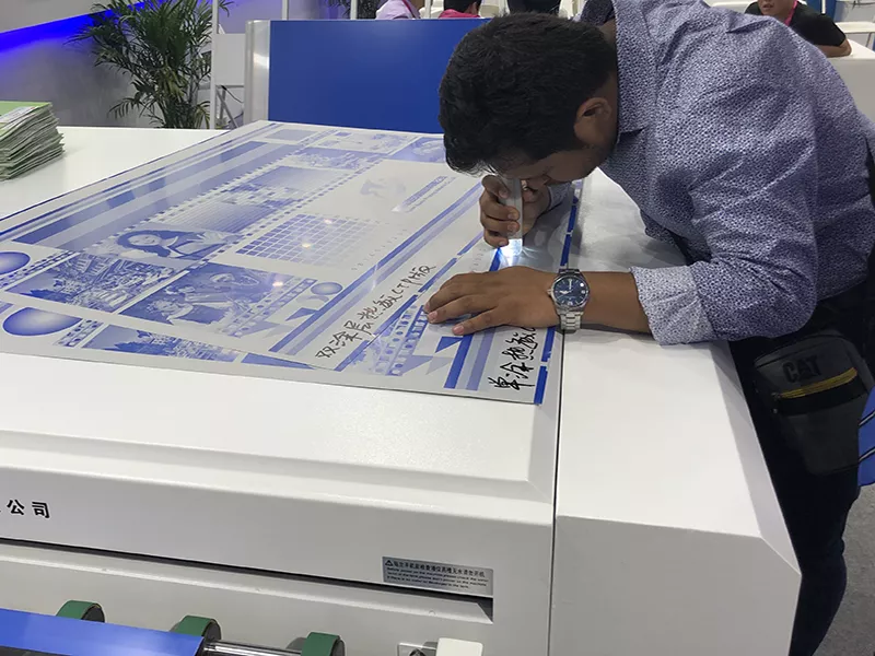 Positive PS plate export case for Middle East distributor