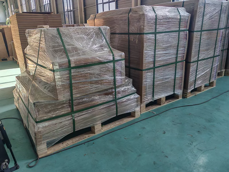 0.30 mm CTP plate packaging on wooden pallets for ocean shipment