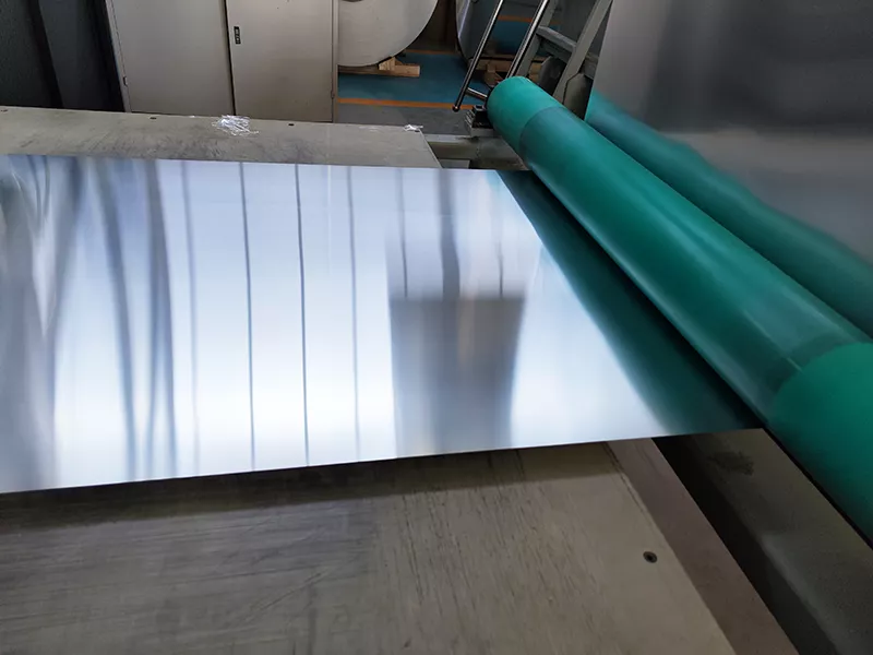 CTCP printing plate manufacturing line and aluminum substrate processing
